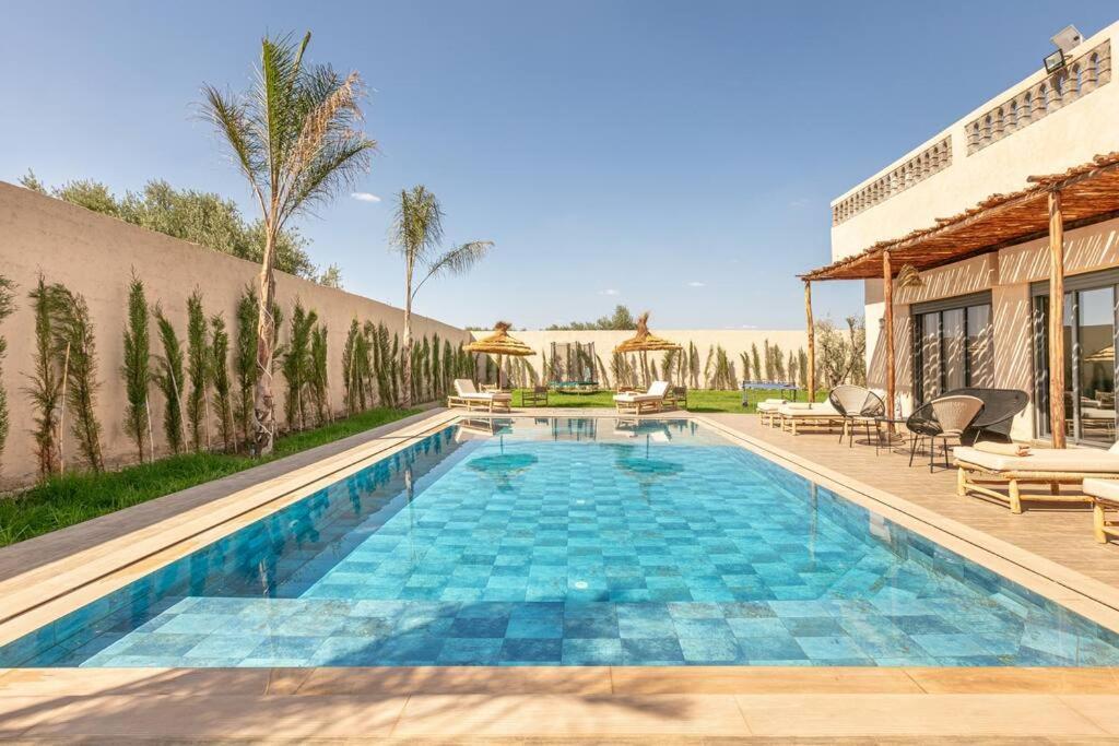 Villa Leila,Piscine , Grand Jardin, Jeux , Cuisiniere Marakéš Exteriér fotografie