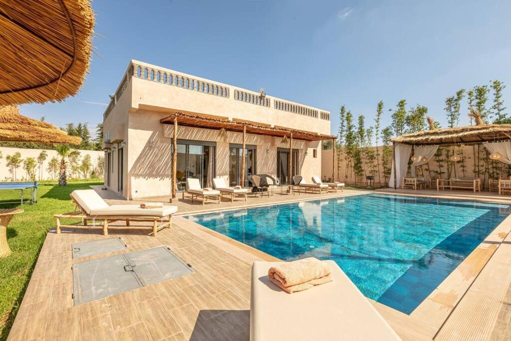 Villa Leila,Piscine , Grand Jardin, Jeux , Cuisiniere Marakéš Exteriér fotografie