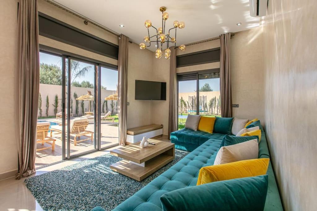 Villa Leila,Piscine , Grand Jardin, Jeux , Cuisiniere Marakéš Exteriér fotografie